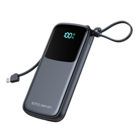 Chargeur portable d'usine d'origine 2025, nouvelle génération, grande capacité, prise AC, affichage numérique, charge rapide, batterie externe 20000mAh, ultra-mince