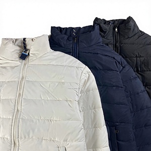 Veste d'hiver chaude pour homme RL Raff Label, col montant, épaisse, brodée, manches longues, style streetwear, fermeture éclair, motif cœur - Product Image 2