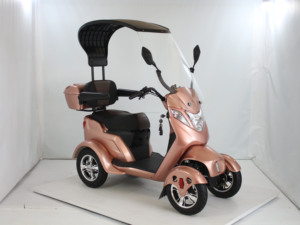LTH-4L triciclo a quattro <span class=keywords><strong>ruote</strong></span> con parte superiore per passeggero, scooter a quattro <span class=keywords><strong>ruote</strong></span> per adulti - Product Image 5