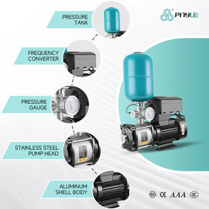 Bomba centrífuga multietapa de acero inoxidable con riego por aspersión de presión constante pesada industrial - Product Image 3