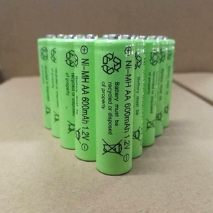 Batterie rechargeable Ni-Mh AA 600 mAh 1,2 V pour jouets et appareils télécommandés - Product Image 1