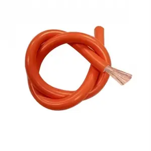 สายเชื่อมซุปเปอร์คลาส M สีส้ม 2 AWG สายเชื่อม 1/0, 3/0, 4/0