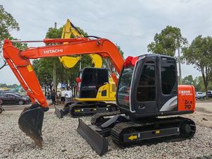 Máy xúc đào bánh xích nhỏ Hitachi ZX70-5A 7 tấn, đã qua sử dụng, dùng trong nông nghiệp, đào mương - Product Image 5