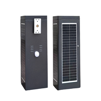Barrera de Estacionamiento con Energía Solar, DC24V 100W, Velocidad de Apertura Rápida de 1.5~3s, Barrera Automática para Estacionamiento con Energía Solar