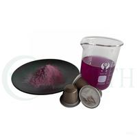 Poudre d'Ube OEM sous Marque Privée, Ingrédient Alimentaire Pur d'Igname Violette, Poudre Fine Soluble dans l'Eau pour Boissons, Pâtisseries, Desserts, Vente en Gros