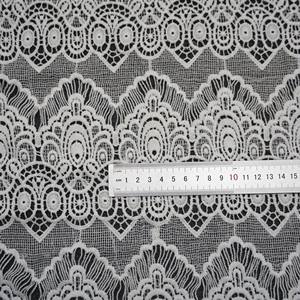 Tissu de dentelle de cordon de fibre laiteuse broderie tissu de dentelle de coton bio Guipure nigériane élégante - Product Image 2