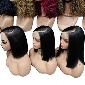 Full Lace <b>Wig</b> Vietnamese Virgin Hair Long Length 180% Density HD Transparent Glueless Lace Baby Hair Brown Color Average Size - Product Image 2