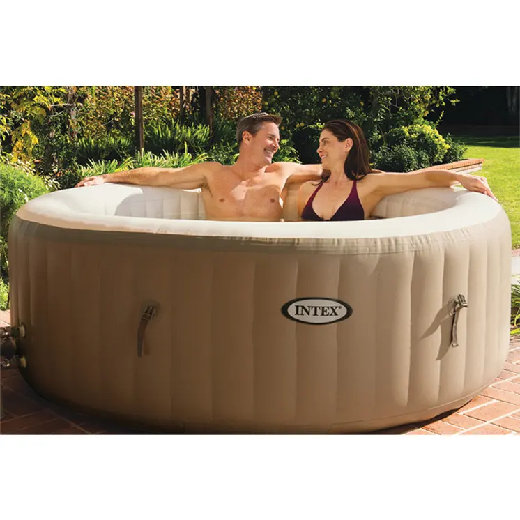 Swimming pool adult inflatable tub, 6 person inflatable hot tub, 4 person inflatable hot tub
