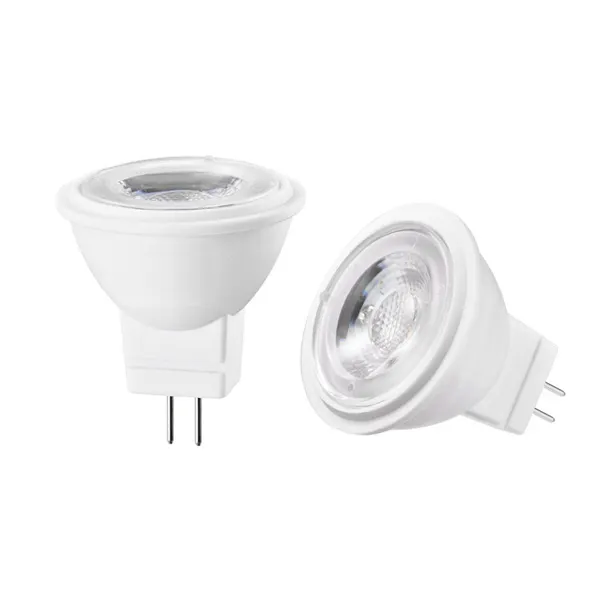 Kleine weiße Farbe 3000k 4000k 6000k kleine Basis Cob SMD 3W MR11 Sockel LED-Lampe
