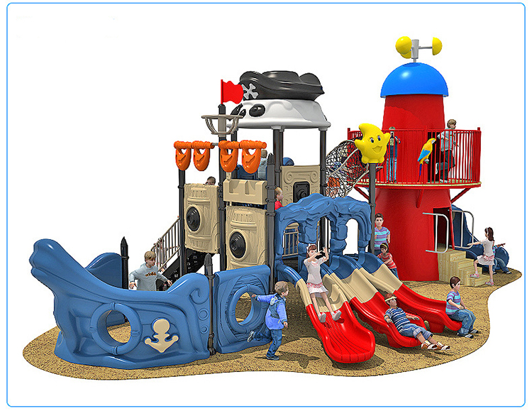 Customized High quality children school commercial outdoor games playground equipment
