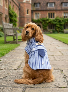 JiaBei Printemps-Été Chemise à cravate pour petit chien de type gentleman, vêtements pour chien à deux pattes, vêtements pour animaux de compagnie, vente en gros - Product Image 4
