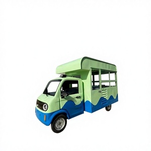 Tricycle Électrique Compact à Trois Roues pour Restauration Mobile, Remorque de Cuisine Commerciale, Vente de Snacks et Bonbons, Faibles Coûts d'Exploitation - Product Image 1