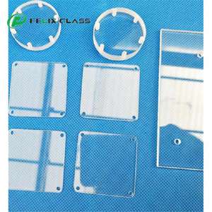 FELIX Tking - Discos/Lentes de Vidrio de Borosilicato Templado Industrial Sólido Resistente al Calor de 2.0 mm con 92% de Transmisión de Luz - Product Image 2