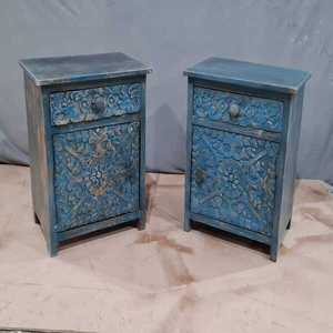 Custom Wooden <b>Bedside</b> Cabinet Modern Bedroom Furniture with Drawer and Storage <b>Shelf</b> OEM ODM Factory Direct Supply - Product Image 3