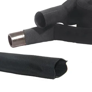 Acessórios para cabos de cablagens, proteção contra abrasão 2:1, mangas de tecido encolhíveis usadas para proteger as mangueiras de borracha