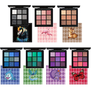 सोम्ब्रस डी ओजोस 9 रंग मेकअप दृष्टि पैलेट उच्च-वर्णनयुक्त नग्न शिमर मैट दृष्टि - Product Image 2