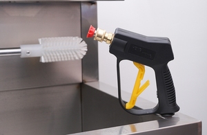 Machine à laver les chaussures semi-automatique CNC M99 pour le nettoyage à sec, destinée aux usines et aux magasins de chaussures - Product Image 5