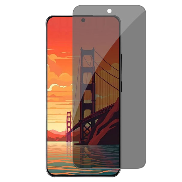 Fingerprint Unlock 9H Hardness 3D 0.18mm Privacy Tempered Glass Mobile Phone Screen Protector for Samsung S26 S25 S24 Ultra Plus