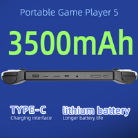 Console de jeu portable HD 7'' HC8000, système Linux, plus de 30 émulateurs classiques, batterie 3500 mAh, console de jeu rétro portable, prise en charge de la connexion TV