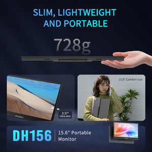 Moniteur portable FEELWORLD DH156 IPS avec haut-parleurs - Écran externe USB-C personnalisable OEM de 15,6 pouces pour le travail de bureau - Product Image 5
