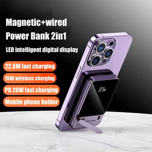 10000mAh Alliage <span class=keywords><strong>Magnétique</strong></span> Powerbank <span class=keywords><strong>Magnétique</strong></span> Power Bank Sans Fil Chargeur Rapide pour <span class=keywords><strong>iPhone</strong></span> 16 15 14 13 12 <span class=keywords><strong>11</strong></span> <span class=keywords><strong>Batterie</strong></span> De Secours - Product Image 4