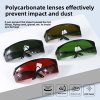 Fabricant de lunettes de sécurité laser certifiées ANSI Z87.1 en gros rouge vert bleu infrarouge 190-490 Protection des yeux