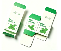 Boîtes en carton pliables personnalisées avec impression de marque sur mesure pour mini-cosmétiques, bibelots, artisanat, vente au détail et présentation de cadeaux