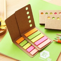 Étiquettes autocollantes 5 couleurs pour Note adhésive, Mini étiquette pour carnet de Notes pliables classiques, fournitures scolaires et de bureau, pour enfant