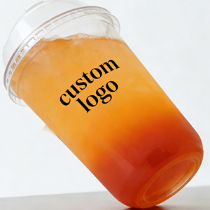 Vasos Reutilizables de Plástico PET con Tapas de 90 mm, Doble Pared, Transparentes, 16 oz, 24 oz, 500 ml, Sellables, Personalizables para Jugo, Café, Leche, Té para Llevar - Product Image 3