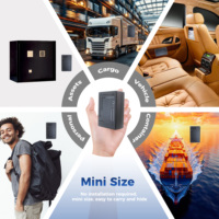 Rastreador GPS Magnético de 6000 mAh con Larga Duración de Batería, Dispositivo de Rastreo de Activos para Automóviles con Alarma y Escucha Remota
