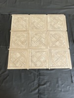 Centurymosaic Roma Travertine Beige Carreaux de marbre en pierre naturelle de haute qualité et luxueux pour la décoration intérieure des sols et des murs des chambres d'hôtel