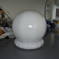 KeepFuns Maßgefertigter PVC-Aufblasballon - Wasserdicht und Langlebig für Einkaufszentrum-Dekoration, Werbeveranstaltungen, Partys, Logo-Druckbar