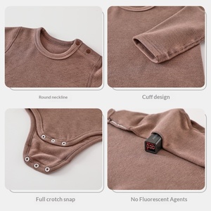 Tutina Termica Premium in Dralon per Neonati, Classe A, in Velluto Tedesco, Morbida e Calda, Strato Base Invernale per Neonati - Product Image 3