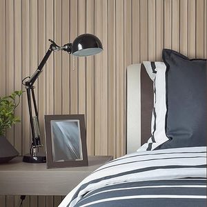 UDK Rejilla <span class=keywords><strong>de</strong></span> grano <span class=keywords><strong>de</strong></span> madera Listón Papel pintado Superficie antimoho Fácil <span class=keywords><strong>de</strong></span> limpiar <span class=keywords><strong>para</strong></span> revestimiento <span class=keywords><strong>de</strong></span> estante <span class=keywords><strong>de</strong></span> armario <span class=keywords><strong>de</strong></span> <span class=keywords><strong>baño</strong></span> - Product Image 3