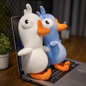 Peluche Super Morbido con Grandi Occhi di Oca e Anatra, Giocattolo Imbottito Divertente per Bambini, Regalo Ideale - Product Image 2