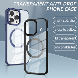 Ốp điện thoại iPhone 16 15 14 Pro Max Plus trong suốt, không dây, từ tính, bán chạy nhất năm <span class=keywords><strong>2025</strong></span>, mềm mại, chống sốc - Product Image 2