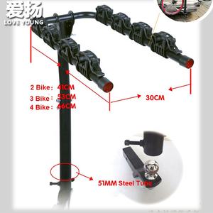SUV Bike Rack <span class=keywords><strong>de</strong></span> acero Towball bicicleta <span class=keywords><strong>de</strong></span> la bici del camión Rack soporte Rack barra <span class=keywords><strong>de</strong></span> <span class=keywords><strong>remolque</strong></span> - Product Image 4