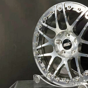 5x114.3 5x127 5x150 6x139.7 Deep Lip 16-24 Inci Velg Beadlock Off-Road Aluminium Alloy Forged untuk Pickup SUV - Product Image 5