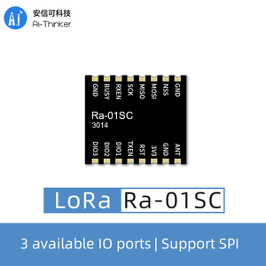 Ai-thinker Đề Xuất Cơ Sở Mô-đun Ra-01SC Trên Chip LLCC68 LoRa Mô-đun Tần Số Vô Tuyến Không Dây Giao Diện SPI Ăng Ten IPEX - Product Image 3