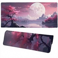 Tapis de souris Tigerwings à bords cousus durables, conforme aux normes CE, RoHS, REACH, CA65, base en caoutchouc antidérapante, grand format XXL, tapis de jeu étendu