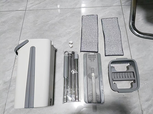 Set di benna per la casa autopulente per la pulizia a forma quadrata estensibile a mano libera per la separazione dell'acqua sporca funzione di pulizia - Product Image 6