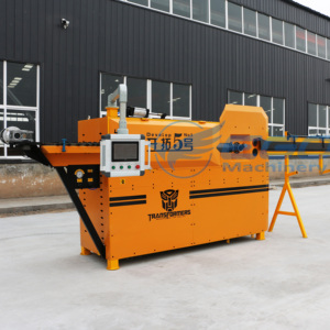 Machine de cintrage automatique de barres d'acier CNC, machine intégrée pour la cintrage de barres d'acier et la fabrication d'étriers en tôle, à vendre - Product Image 2