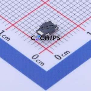 TS-1185-B-B-B-A Tactile Switch SMD Switch Single Pole Single Throw Round Button 1.6N Vertical Mount - Product Image 2