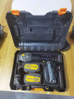 Kit d'outils électriques sans fil 18V/20V pour la maison avec mallette rigide, batterie rechargeable personnalisable OEM, ensemble combiné