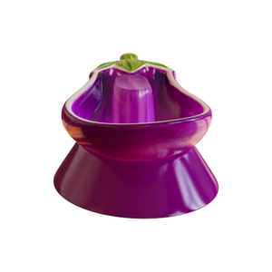 Số lượng lớn cao cấp gốm Cà tím <span class=keywords><strong>Bird</strong></span> <span class=keywords><strong>Feeder</strong></span> OEM/ODM Vườn Chim Yến thời tiết kháng thủ công cho ăn trạm cho ngoài trời - Product Image 3