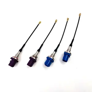 Custom RF Coaxial Cable RG316 RG174 FAKRA RF Jumper RF Cable