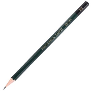 Deli Drawing Pencil No.58160 HB 10Pcs Green Plastic Hexagonal Office School Use - Product Image 5