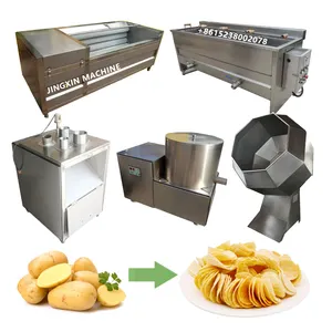 Aardappelchips Machine Snijmachine Chips Maker Productielijn