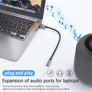 Tarjeta de sonido externa <span class=keywords><strong>USB</strong></span>-A a conector de 3,5 mm, <span class=keywords><strong>adaptador</strong></span> de <span class=keywords><strong>audio</strong></span>, convertidor de auriculares <span class=keywords><strong>USB</strong></span> - Product Image 2