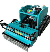 Tondeuse à gazon télécommandée multifonctionnelle et haute efficacité modèle diesel pur